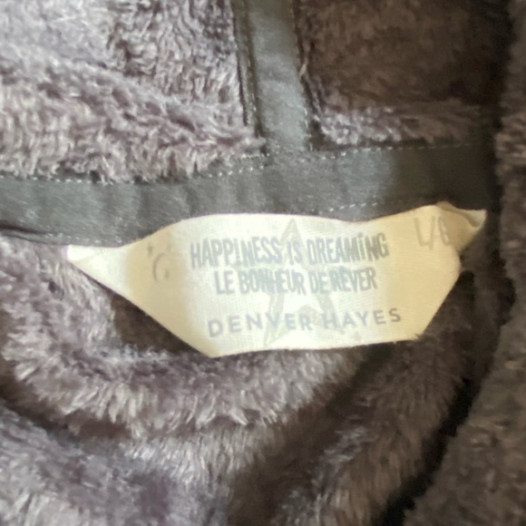 Denver Hayes Oversized Cozy Lounge Sweater Nightdress Women’s Size Large - Picture 5 of 8